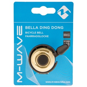 Sonerie M-WAVE BELLA DING-DONG Brass - Img 2