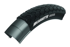 Anvelopa KENDA KASSETTE 20x2.25(58-406) K - 1041 Negru/Grey - Img 3