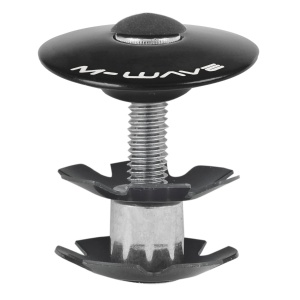 Capac si Floare Cuvete M-WAVE FORK FIX 1.1/8" Negru Anodizat