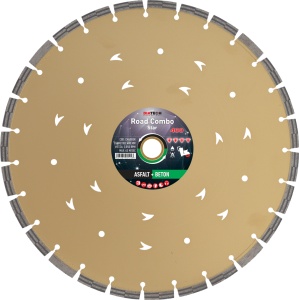 Disc diamantat pentru beton+asfalt COMBO STAR Diametru 400 mm