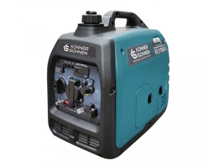 Generator de curent 2.0 kW inverter - HIBRID GPL + benzina Konner & Sohnen - KS-2100iG-S - Img 1