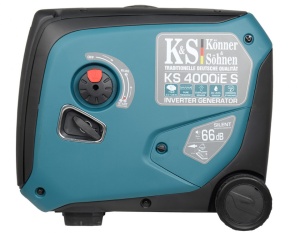 Generator de curent 4 kW inverter - benzina - insonorizat - Konner & Sohnen - KS-4000iE-S - Img 2