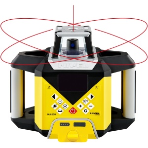 Nivela laser rotativa Nivel System NL620R DIGITAL + trepied SJJ32 + stadie LS35 - Img 4