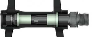 Pedale Aluminiu M-WAVE "STEADY FLAT 2 AL" EPB Negru - Img 2