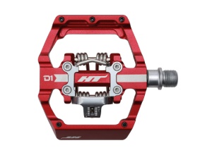 Pedale Duble HT D1 Rosu - Img 3