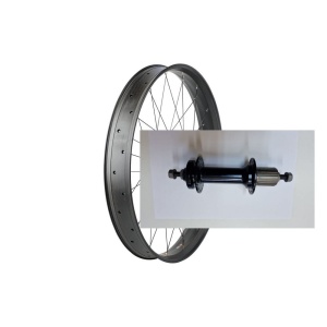Roata Spate Fat-Bike SXT 36H FD 3/8 175-215 mm Ax