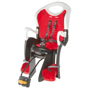 Scaun Bicicleta Pentru Copii BELLELLI RELAX W Reglabil Spate Alb - Img 2