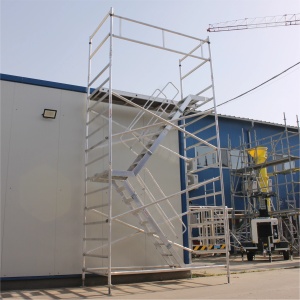 Schela Turn din Aluminiu ProTOWER L9, Hmax = 10 m - Img 3