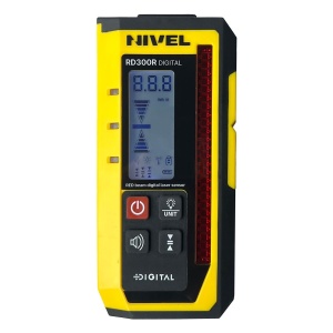 Senzor laser Nivel System RD300R DIGITAL pentru lasere rotative roșii, afișare numerică milimetrică