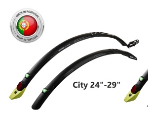 Set Aparatori Noroi LASALLE SPORTS North Dakota 24"-29" Negru