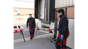 Sistem de transport cu 2 ventuze cu vacuum Slab Trans Mini, 150cm - RUBI-18983 - Img 4