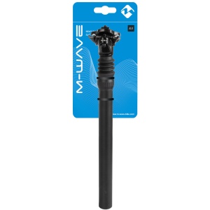 Tija Sa cu Suspensie M-WAVE SP-C3 27.2x350 mm Negru - Img 2