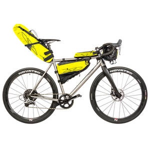 Borseta Sa M-WAVE BP SADDLE - L Galben Neon/Negru - Img 2