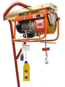 Electropalan Profesional 300 kg, 50 metri cablu - IORI-DT300E-50m Motor Trifazic