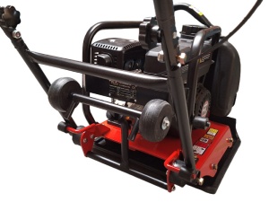 Placa compactoare EUROKOMAX COMPACT 90L, rezervor apa, Loncin G200F, 13 kN, 50 cm - Img 2