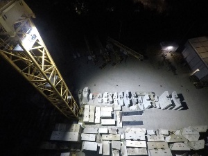 Proiector Macara SETO CRANESTAR 12k pentru Iluminarea suprafețelor mari, 4 module - Img 2