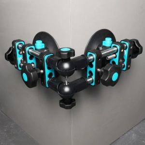 Sistem de fixare si ajustare multi-unghi, cu 2 ventuze cu vaccum pt. placi ceramice - BIHUI-LFTFV6 - Img 5