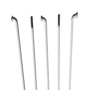 Spita Inox 2 mm cnSPOKE Alb-256 mm
