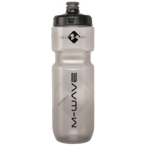 Bidon Plastic M-WAVE PBO 750 - Negru transparent - Img 2
