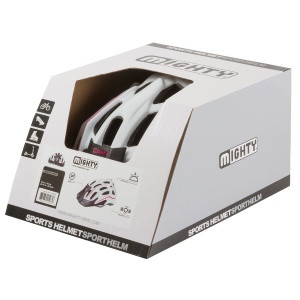 Casca Ciclism MIGHTY HAWK Alb/Roz L(58-62 cm) - Img 2