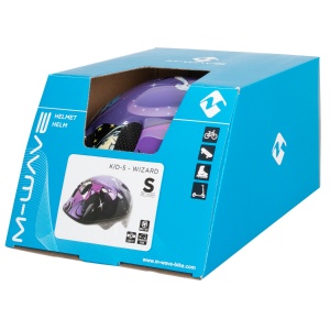 Casca Copii M-WAVE Wizard Purple S (52-57 cm) - Img 2