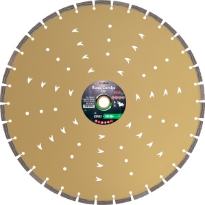 Disc diamantat pentru beton+asfalt COMBO STAR Diametru 500 mm