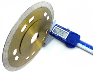 Disc DiamantatExpert pt. Taieri Extra Fine in Portelan Dur 125x22.2 (mm) Ultra Premium - DXDY.GOLDCUT.125 - Img 3