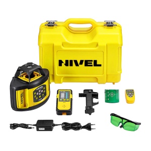 Nivela laser rotativa Nivel System NL520G stadie LS24 trepied SJJ32 - Img 2