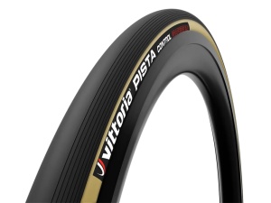 Anvelopa VITTORIA Pista Control 23-28 TUBULAR Cream - Negru - Img 1