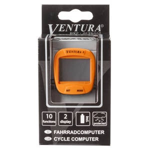Bike Computer VENTURA "X" 10 Functii Portocaliu - Img 2