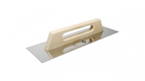 Gletiera otel inoxidabil cu maner din lemn 48cm - RUBI-72915