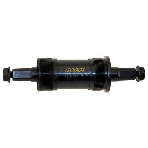 Monobloc Pedalier NECO 113,5/22,5 mm Negru Cupe Metal/Plastic