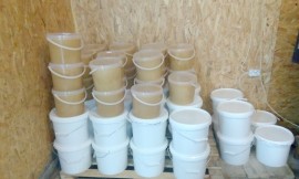 Pure Tilia Honey in Pails of 5 litters (7 kg)