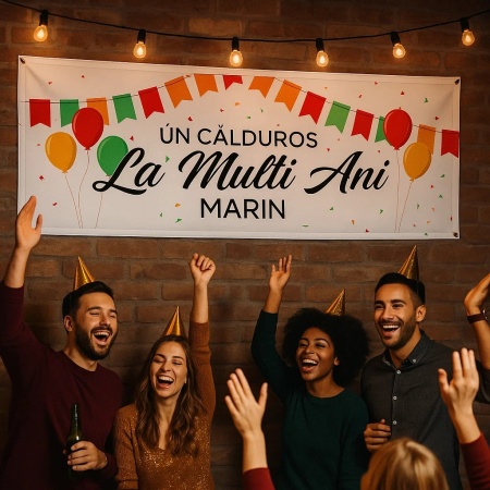 Banner personalizat - un calduros La Multi Ani - Img 6