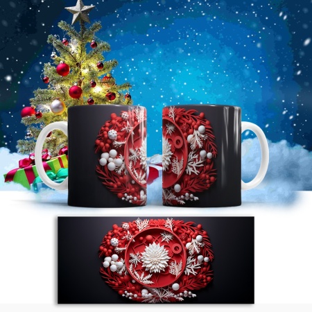 Cana De Craciun - Layered 3D Christmas Decorations - Img 3