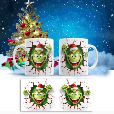 Cana De Craciun - Santa Grinch - Img 2