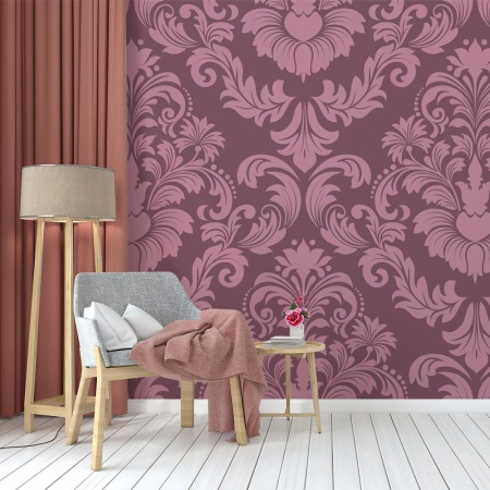 Fototapet - Pink elegant pattern (FTD1000297) - Img 3