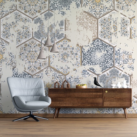 Fototapet Vintage floral pattern (FTD100079) - Img 2