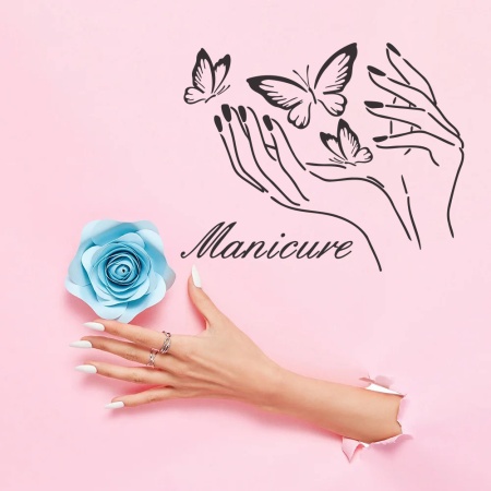 Hands and butterflies - Img 3