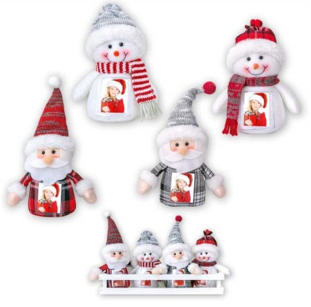 Ornament de brad sub forma Mos sau Om de Zapada