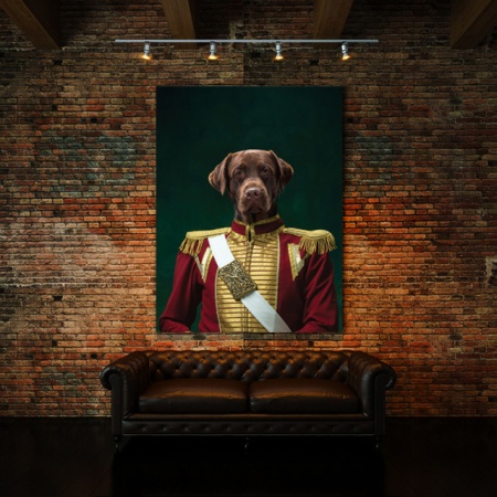 Portret Personalizat Cu Poza Ta - Napoleon (Animal De Companie) - Img 3