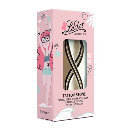 Ștampilă ceramică tatuaje temporare LaDot Cosmetics, M – Simbol infinit - Img 4