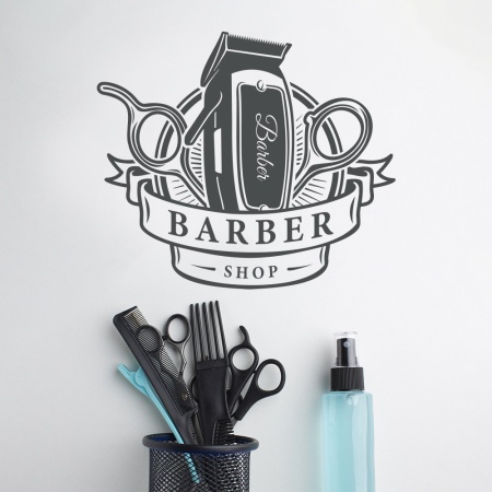 Sticker Barbershop (trimming machine) - Img 4