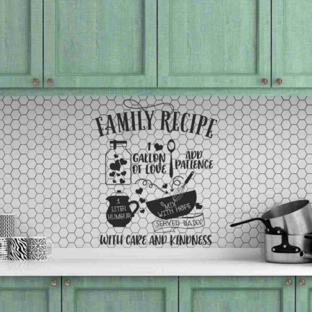 Sticker Bucatarie - Family Recipe - Img 3