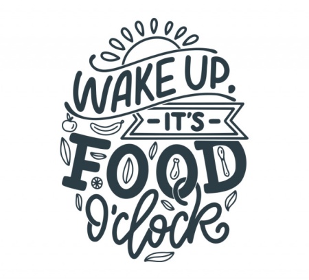 Sticker Bucatarie - It's food o'clock - Img 3
