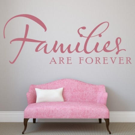 Sticker De Perete Families Are Forever - Img 2