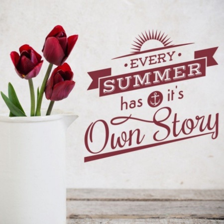 Sticker de Perete Its Own Story Summer