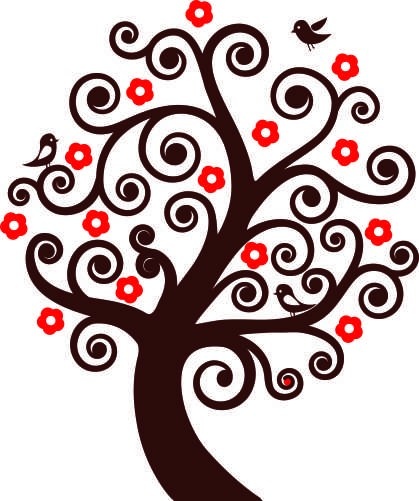 Sticker De Perete Minunatul Arbore Abstract - Img 3