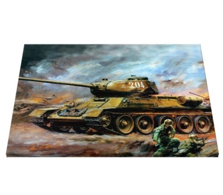 Tablou Canvas Efect Pictura - Tanc - Img 5
