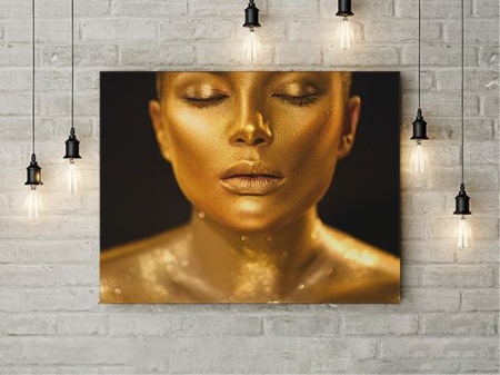 Tablou Canvas Golden Godess - Img 3